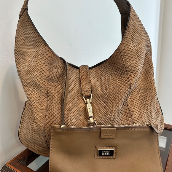 Gucci Jackie python handbagr - Picture 5 of 6